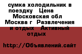 сумка холодильник в поездку › Цена ­ 400 - Московская обл., Москва г. Развлечения и отдых » Активный отдых   